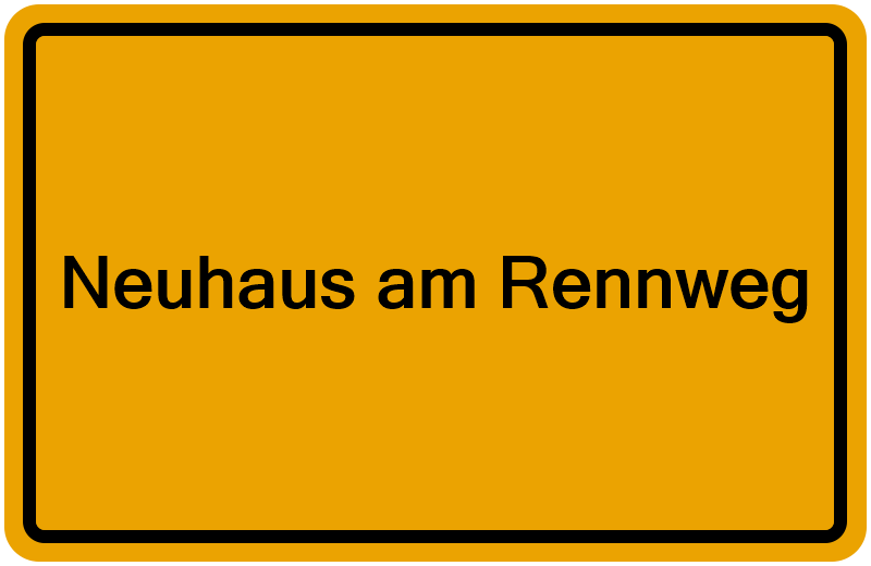 Handelsregister Neuhaus am Rennweg